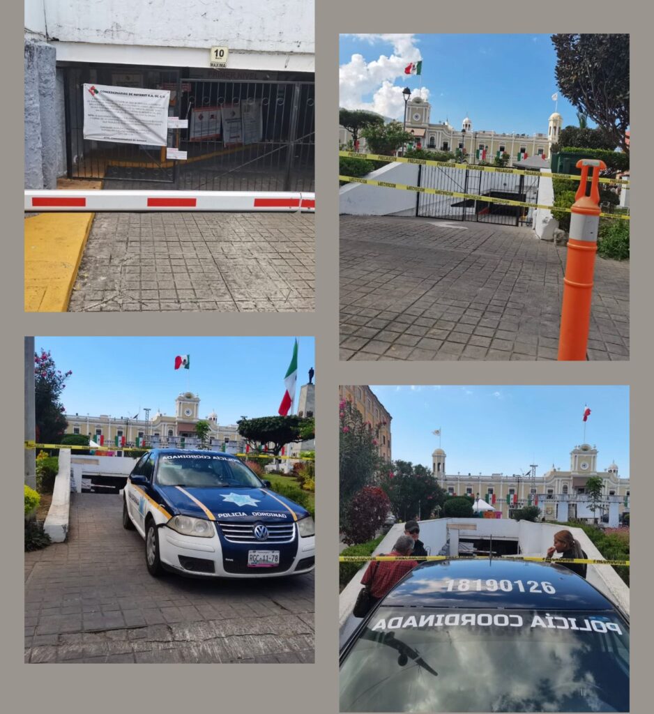 CLAUSURAN ESTACIONAMIENTO DE PLAZA BICENTENARIO