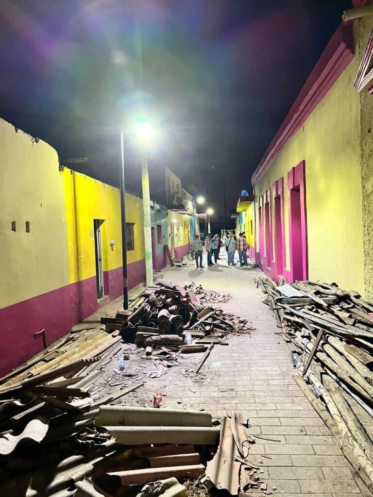 CON EL ESFUERZO DE TODOS MEXCALTITÁN SE LEVANTA DE LOS ESTRAGOS DE ROSLYN. NAVARRO QUINTERO