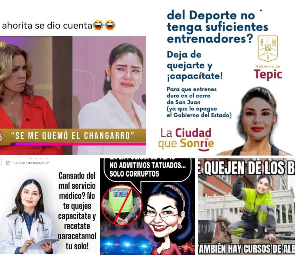 DE METICHES, MITOTEROS, GUEVONES Y PENDEJOS ES COMO ALCALDESA DE TEPIC TRATA A LOS CIUDADANOS