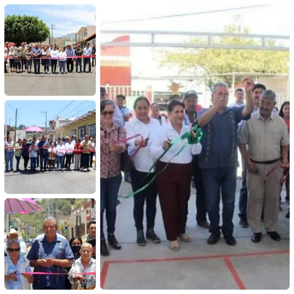 ALCALDE DE XALISCO ENTREGA OBRAS DE PAVIMENTACIÓN Y MEJORAMIENTO DE LOS SERVICIOS