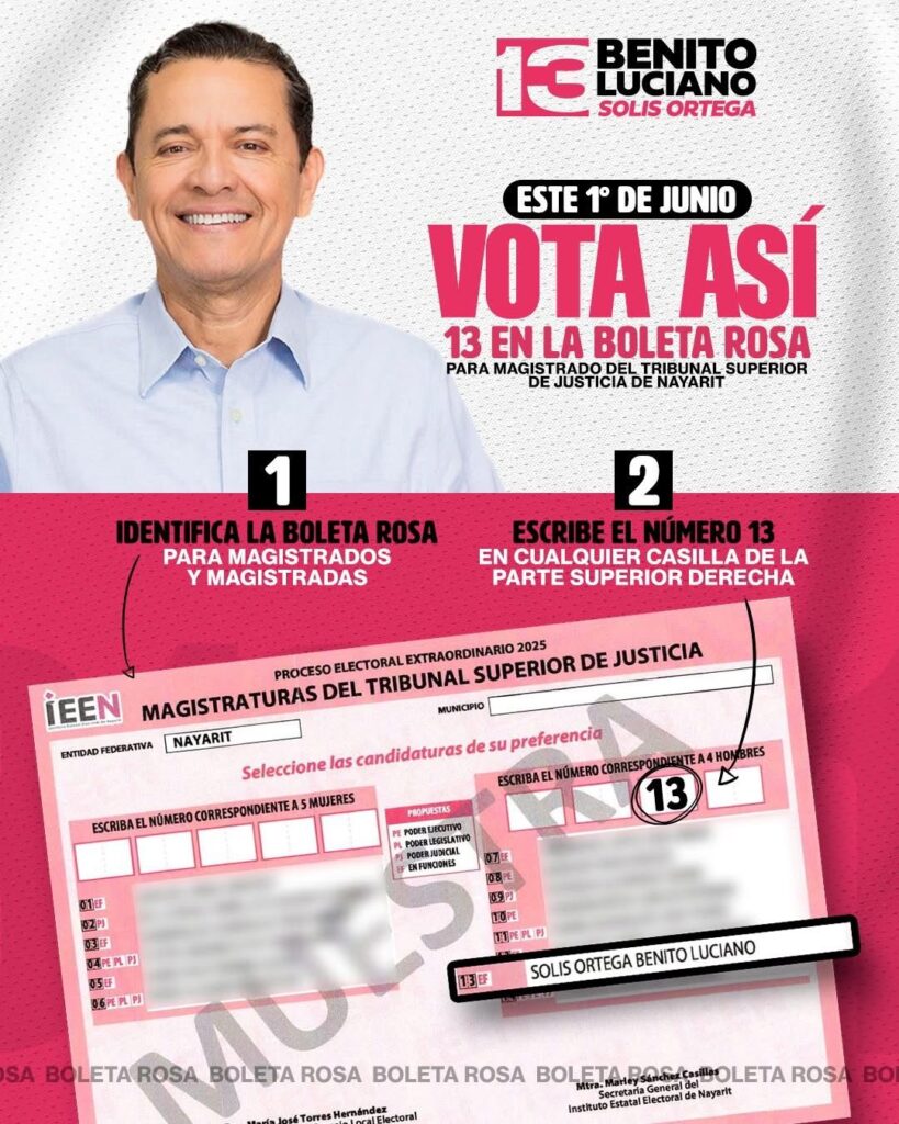 CONTINÚAN CANDIDATOS EXPLICANDO COMO VOTAR POR MAGISTRADOS