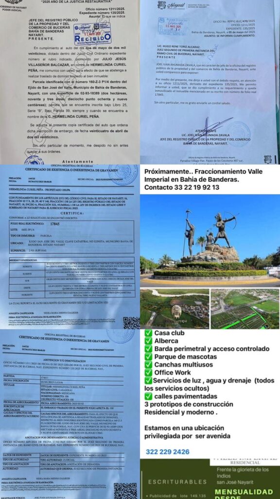 AUTORIDADES CALLADAS SOBRE VENTA FRAUDULENTA DE TERRENOS DE INMOBILIARIA EN BADEBA