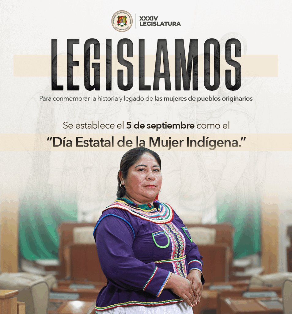 5 DE SEPTIEMBRE DÍA ESTATAL DE LA MUJER INDÍGENA