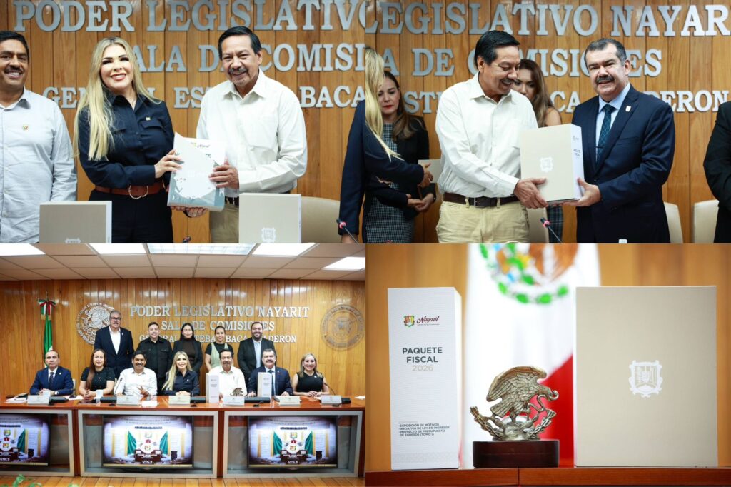 RECIBE PODER LEGISLATIVO PAQUETE ECONÓMICO PARA 2026