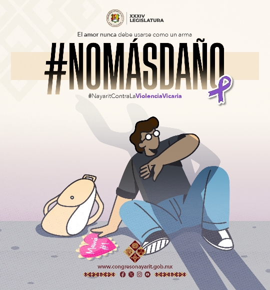 NAYARIT DICE NO A LA VIOLENCIA VICARIA
