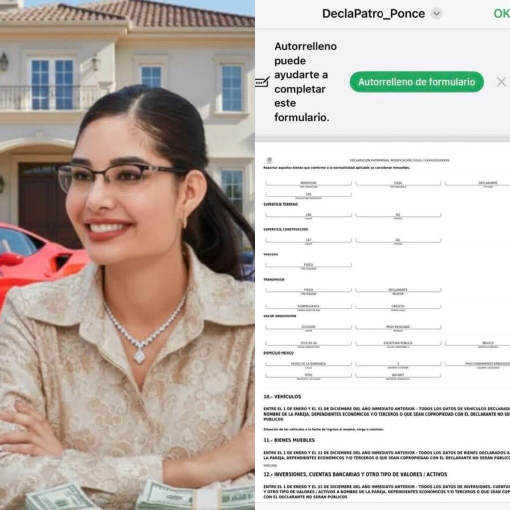 BROTA MIERDA DE CORRUPCIÓN DE GERALDINE PONCE