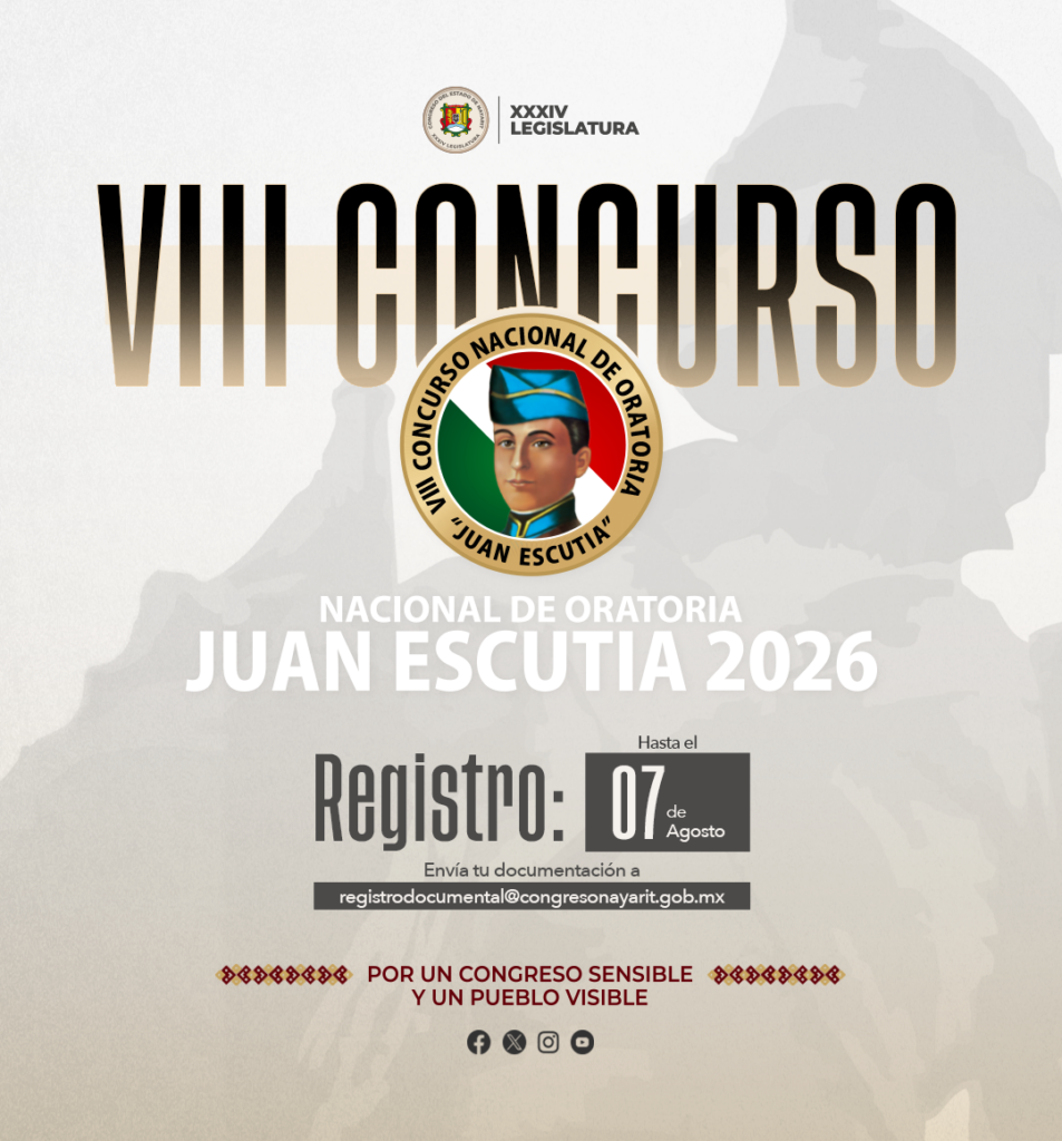 PARTICIPA EN CONCURSO DE ORATORIA JUAN ESCUTIA 2026.